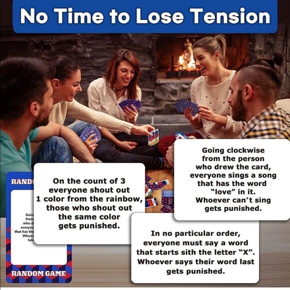 GEEKBEAR Balance Game - Would You Rather Party Card Games - Picture 6 of 7